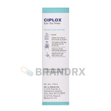 Ciplox Eye/Ear Drops 0.3% Cipla